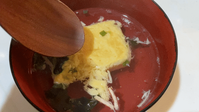 コープデリ「たまごスープ 10食入」 レビュー　作り方③